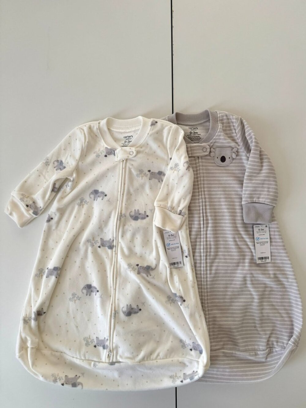 Carter's Baby Sleep Bag Bundle Size 0-3M